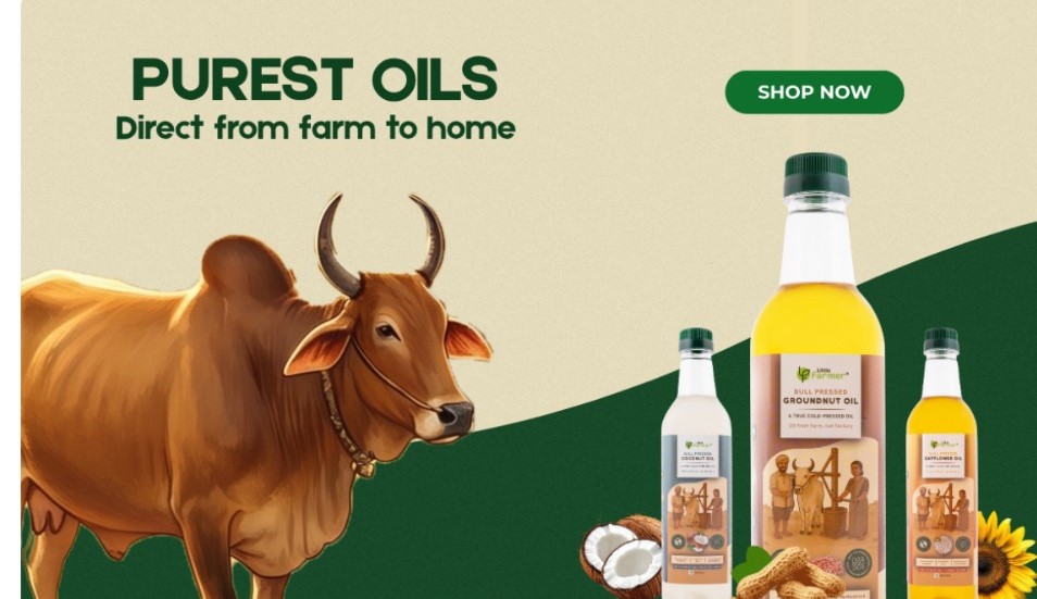 TRADITONAL BULL DRIVEN COLD PRESSED OILS